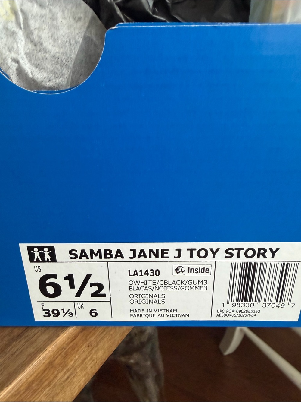 adidas x Disney Pixar Toy Story Samba Jane J - Picture 11 of 11